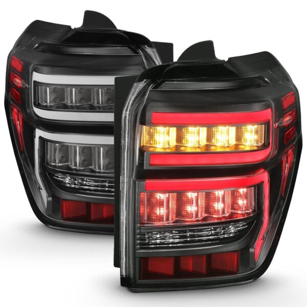 Custom Rear LED Tail Light Black Housing – 2014+ Toyota 4Runner