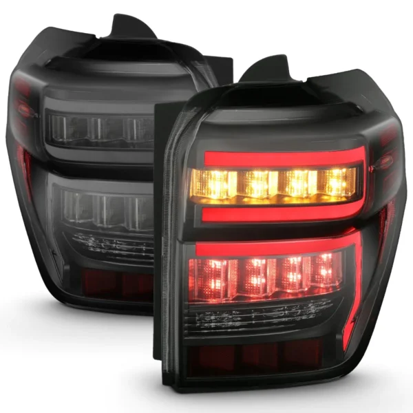 Anzo Tail Lights Toyota 4Runner (14-23) 5th Gen – Sequential Turn LED – Black / Smoked