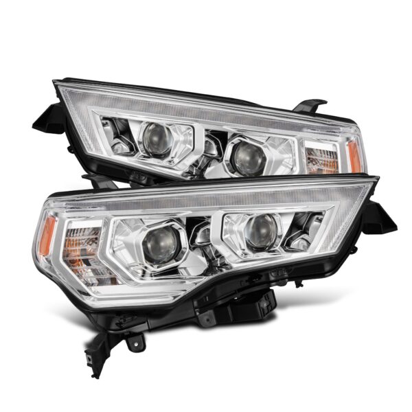 14-20 Toyota 4Runner MK2 PRO-Series Halogen Projector Headlights Chrome