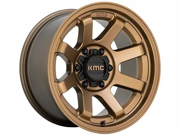 KMC Trail Matte Bronze 6-Lug Wheel; 17×9; -12mm Offset