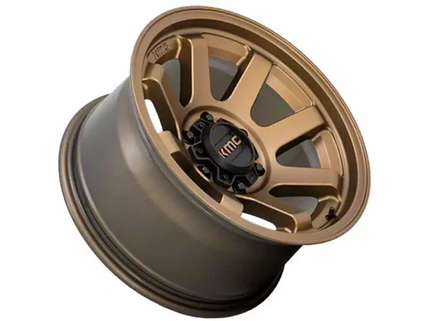 KMC Trail Matte Bronze 6-Lug Wheel; 17×9; -12mm Offset