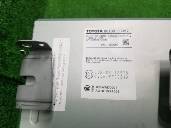 Car Navigation TOYOTA Camry 2011 DAA-AVV50 8680433390