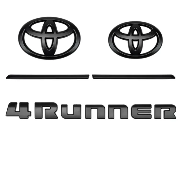 4RUNNER BLACK OUT EMBLEM OVERLAY KIT