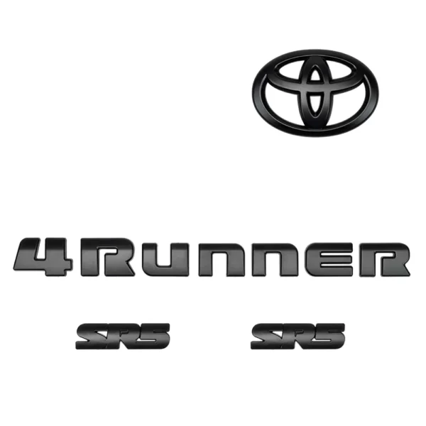 4RUNNER BLACK OUT EMBLEM OVERLAY KIT