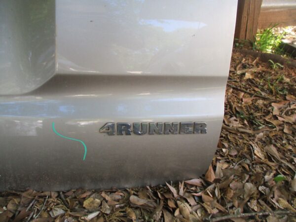 2003 04 2005 06 2007 08 2009 TOYOTA 4RUNNER REAR BACK DOOR TAILGATE LIFTGATE OEM